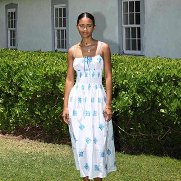 Ciao Lucia Barbara Poplin Dress Xs